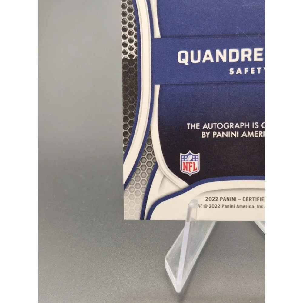 2022 Certified Quandre Diggs #MS-QD Mirror Signatures Pink /50 Seattle Seahawks